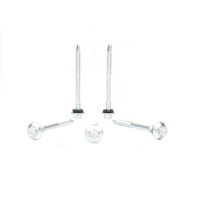 Sistema de envolvente de estructura de acero tornillo de auto-perforación 12 X68 con brida impermeable INCH